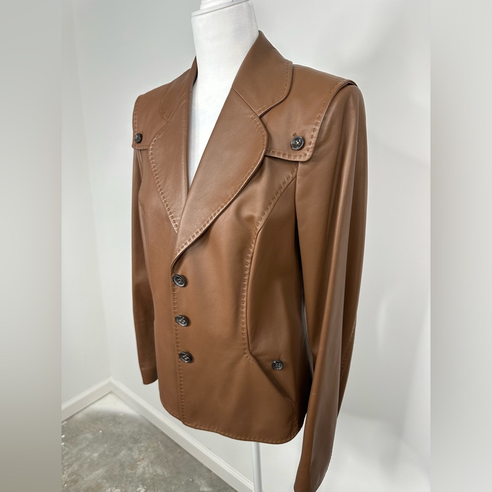 Escada Leather Jacket - image 2